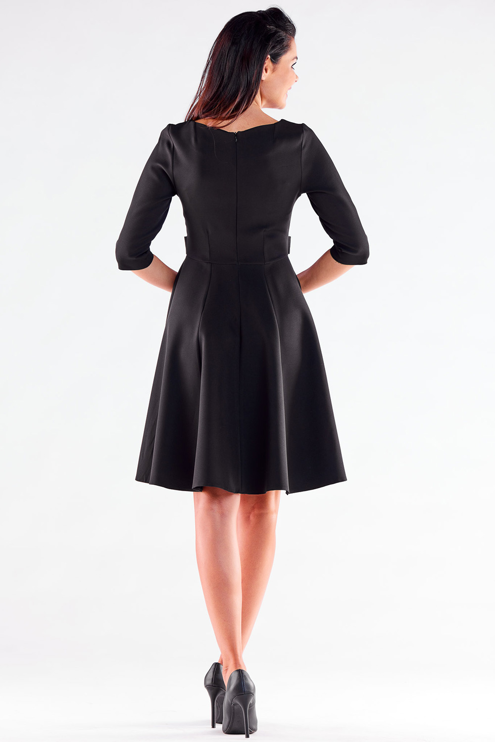 Sukienka Model A520 Black - awama176887 - Czarny - obrazek 3