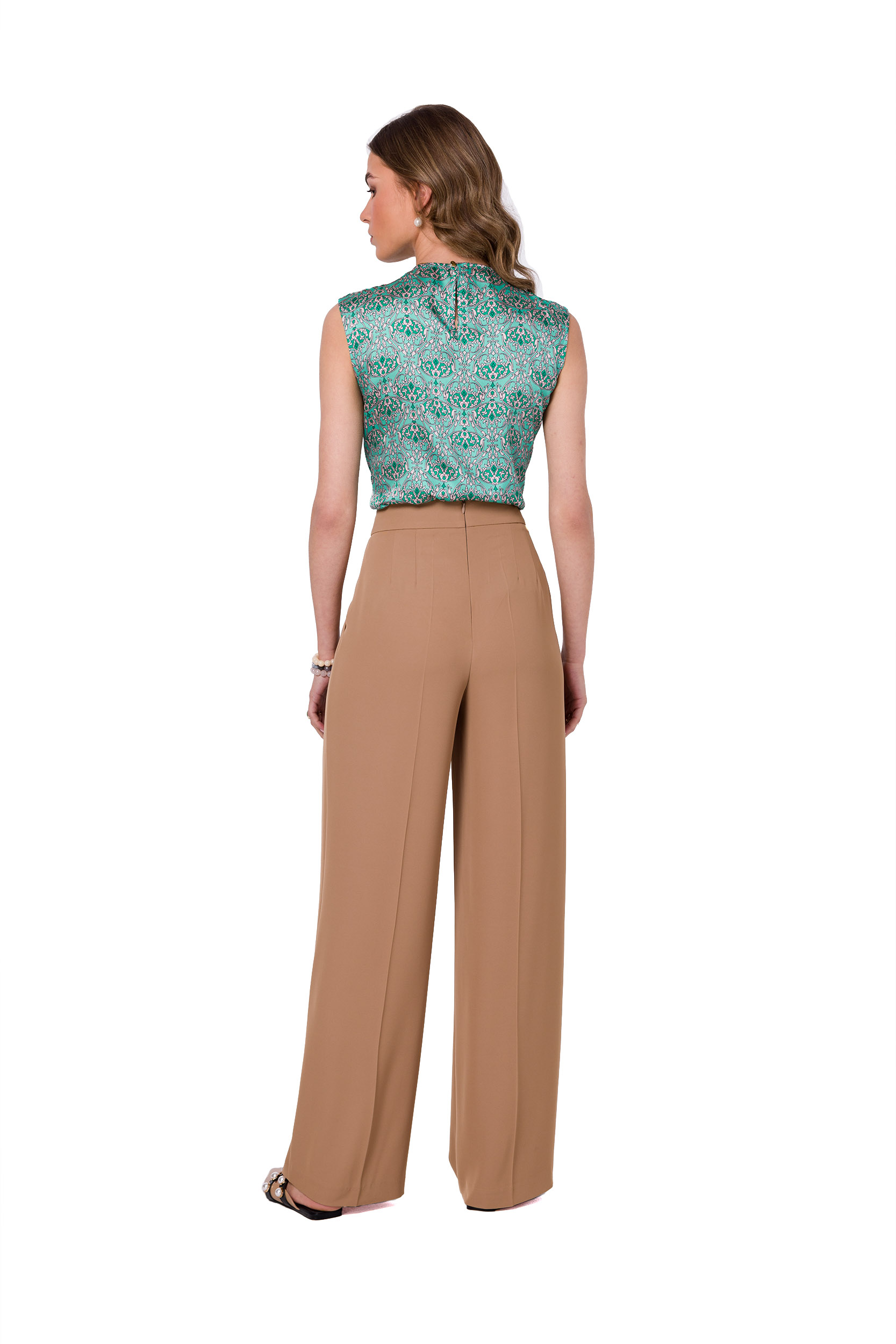 Spodnie Damskie Model S331 Beige - Stylove177227 - Beżowy - obrazek 2