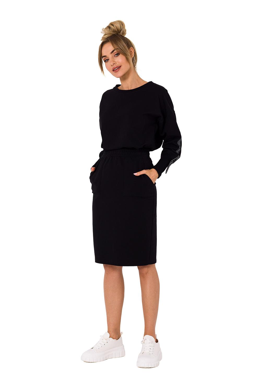 Spódnica Model MOE728 Black - Moe177612 - Czarny - obrazek 2