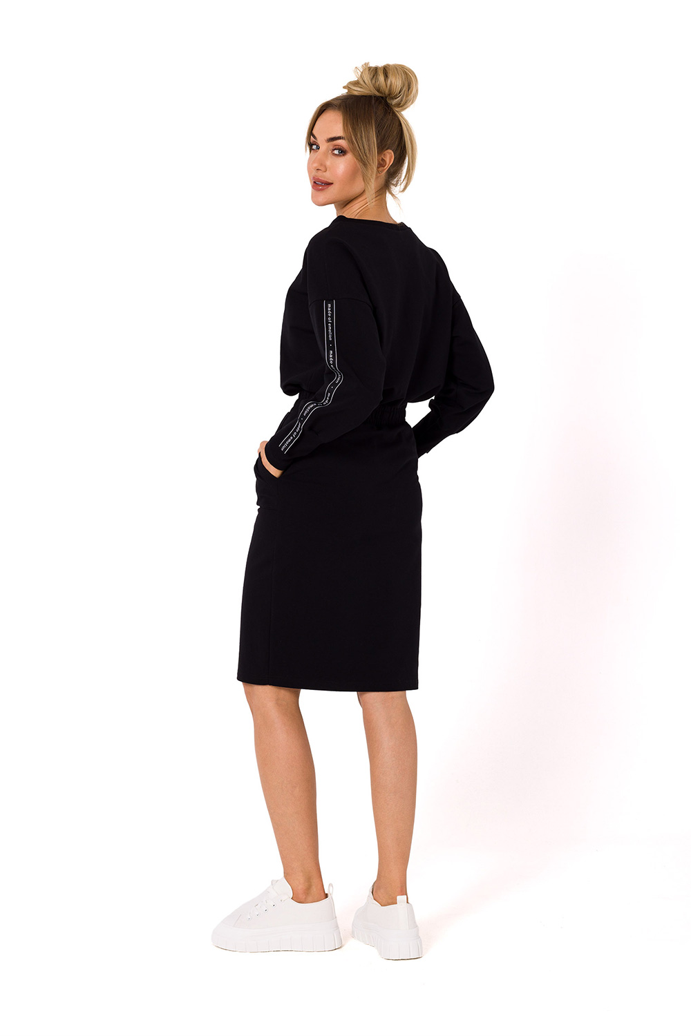 Spódnica Model MOE728 Black - Moe177612 - Czarny - obrazek 3