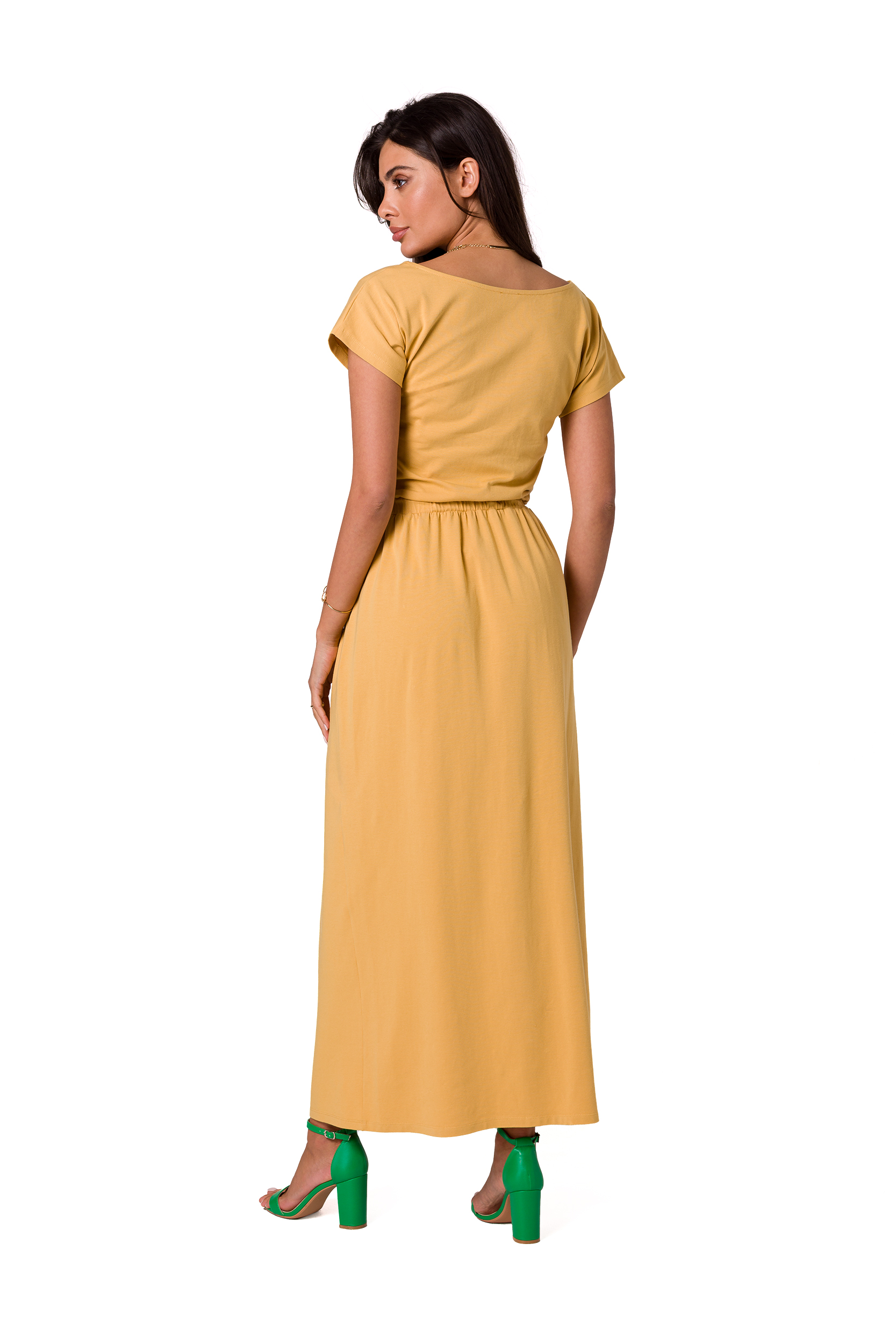 Sukienka Model B264 Honey - BeWear177943 - Żółty - obrazek 2