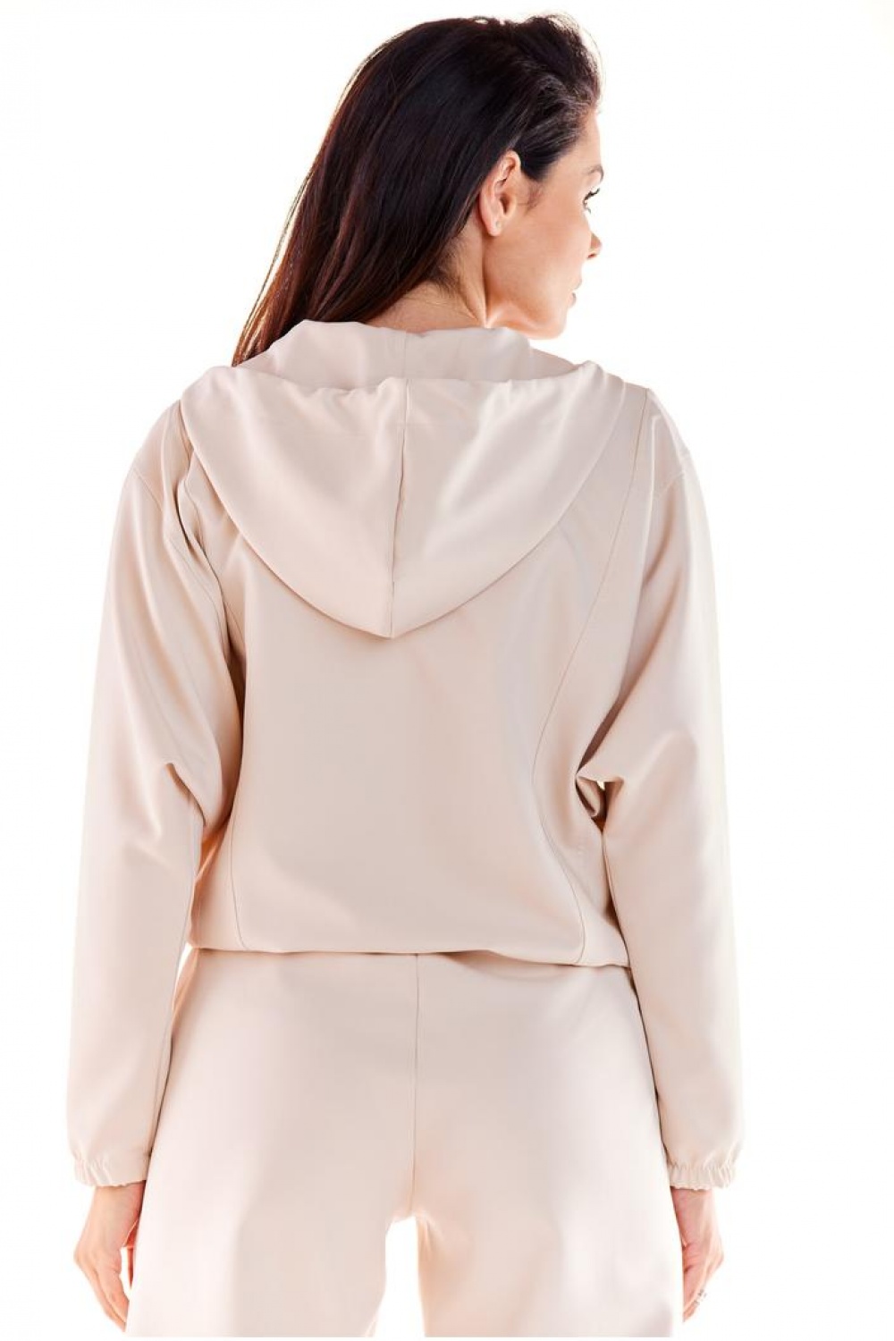 Bluza Damska Model A590 Beige - awama178657 - Beżowy - obrazek 3