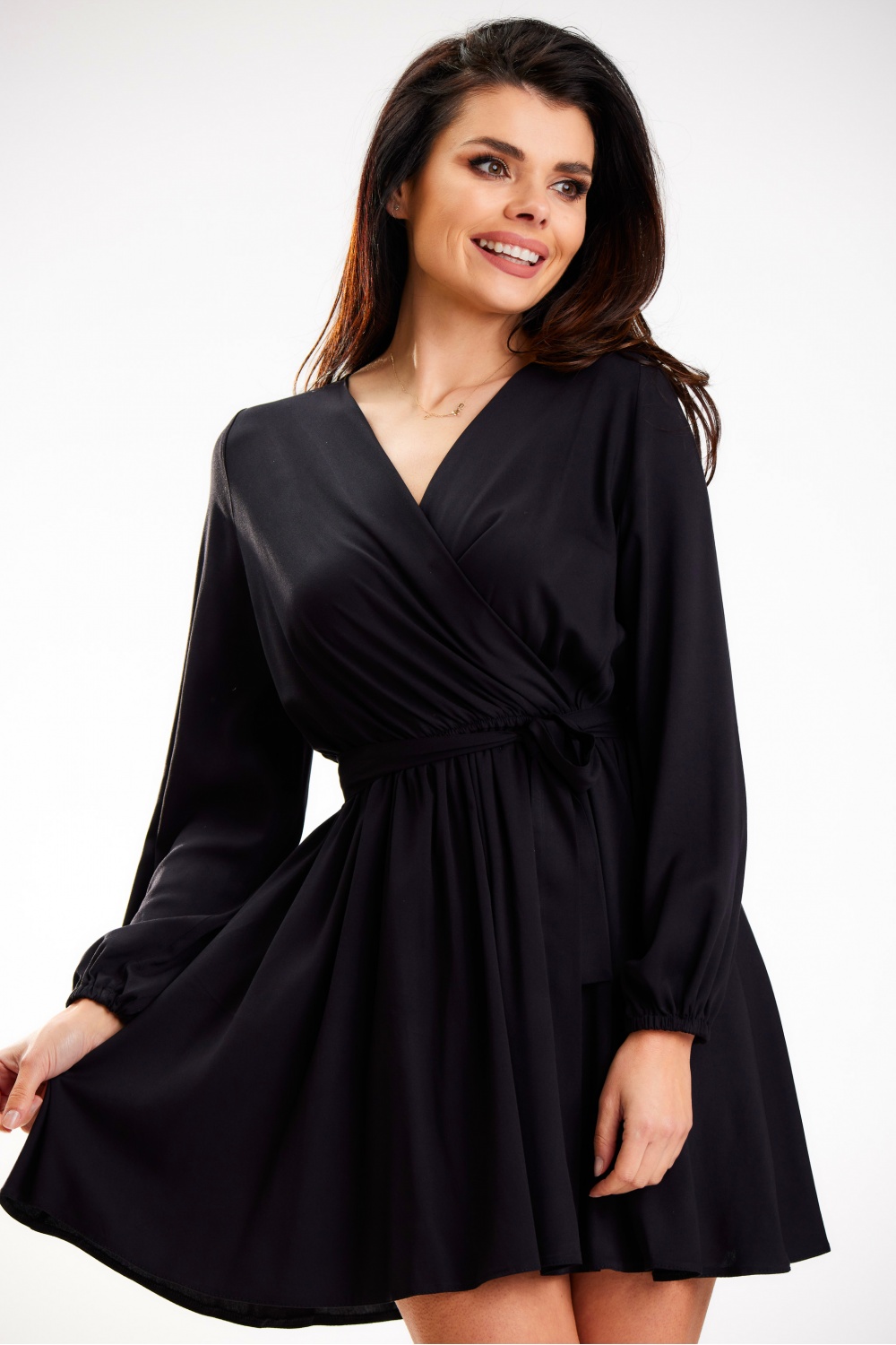 Sukienka Model A577 Black - awama178662 - Czarny