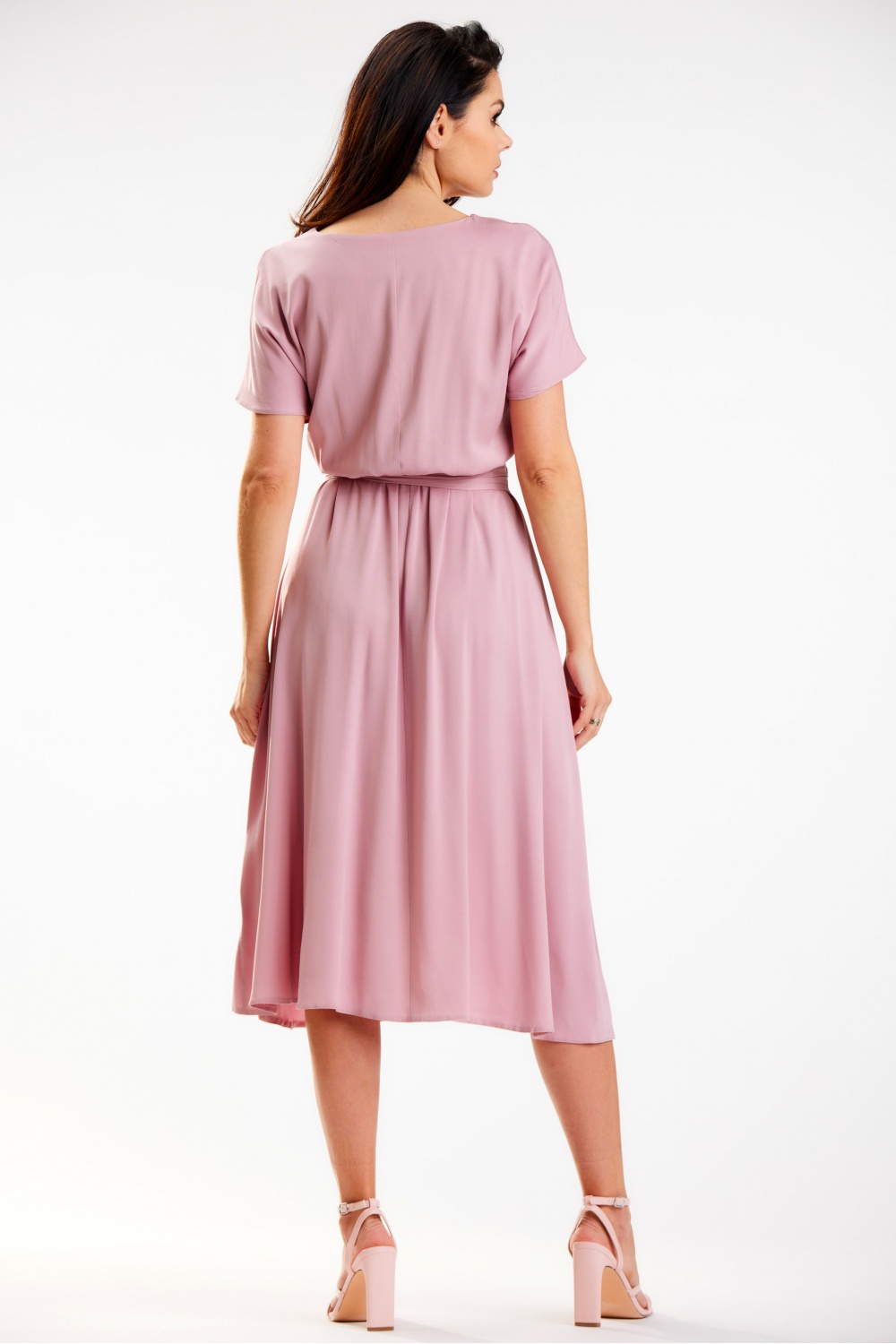 Sukienka Model A576 Dirty Pink - awama178665 - Różowy - obrazek 3