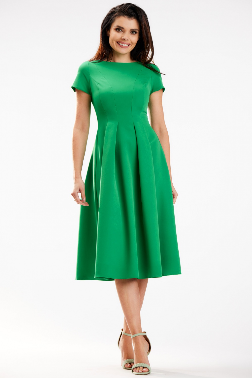 Sukienka Model A569 Green - awama178673 - Zielony - obrazek 4
