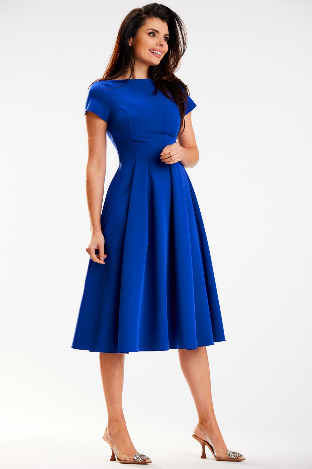 Sukienka Model A569 Blue - awama178675 - Niebieski - obrazek 2