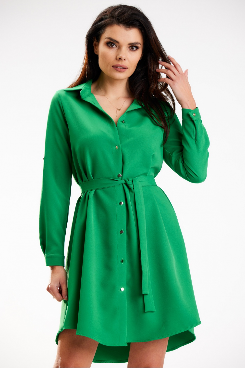 Sukienka Model A568 Green - awama178678 - Zielony