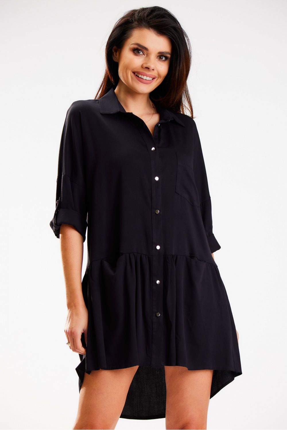 Sukienka Model A584 Black - awama179588 - Czarny