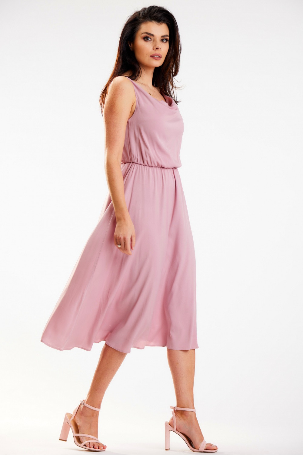 Sukienka Model A579 Dirty Pink - awama179593 - Różowy - obrazek 2