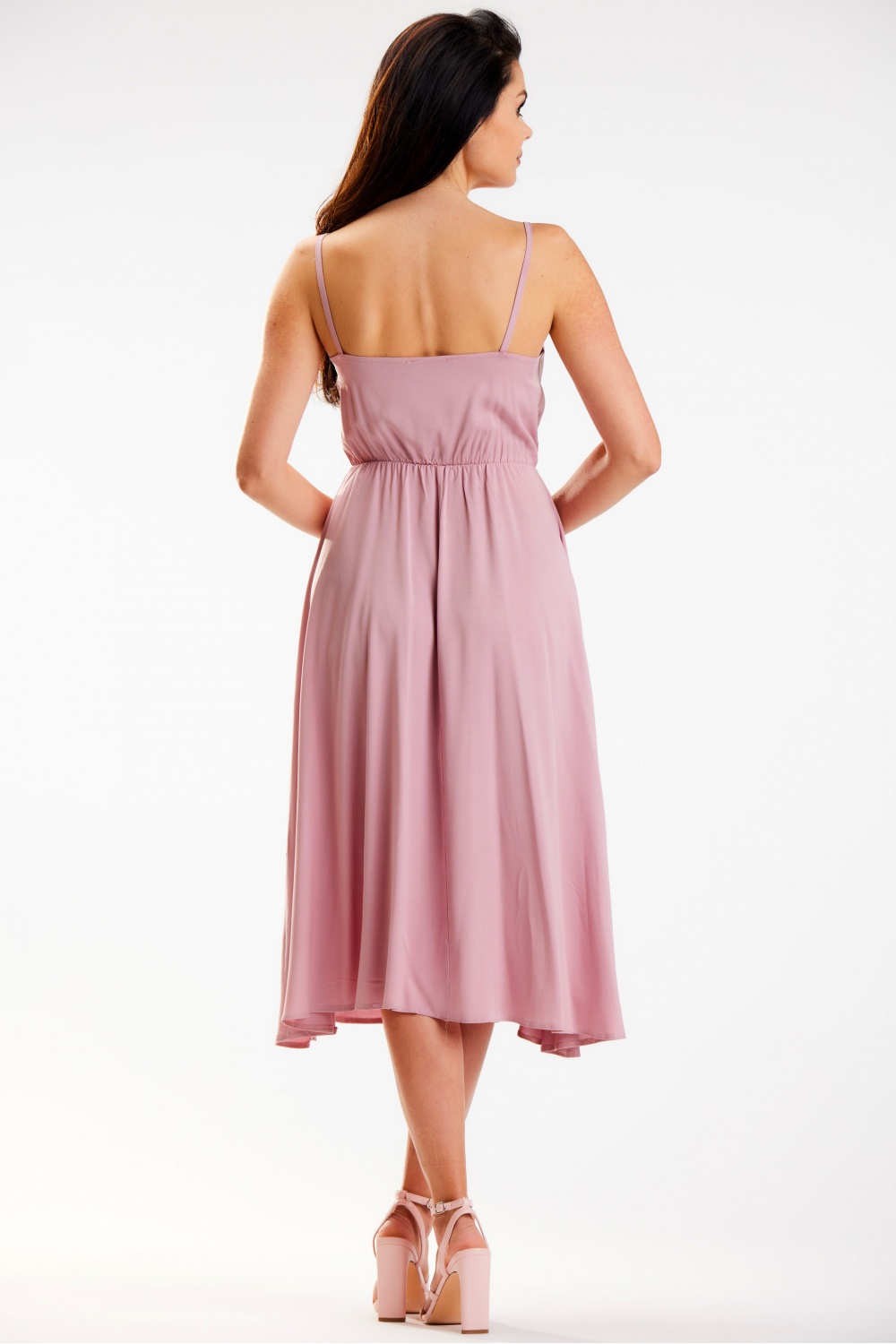 Sukienka Model A579 Dirty Pink - awama179593 - Różowy - obrazek 3