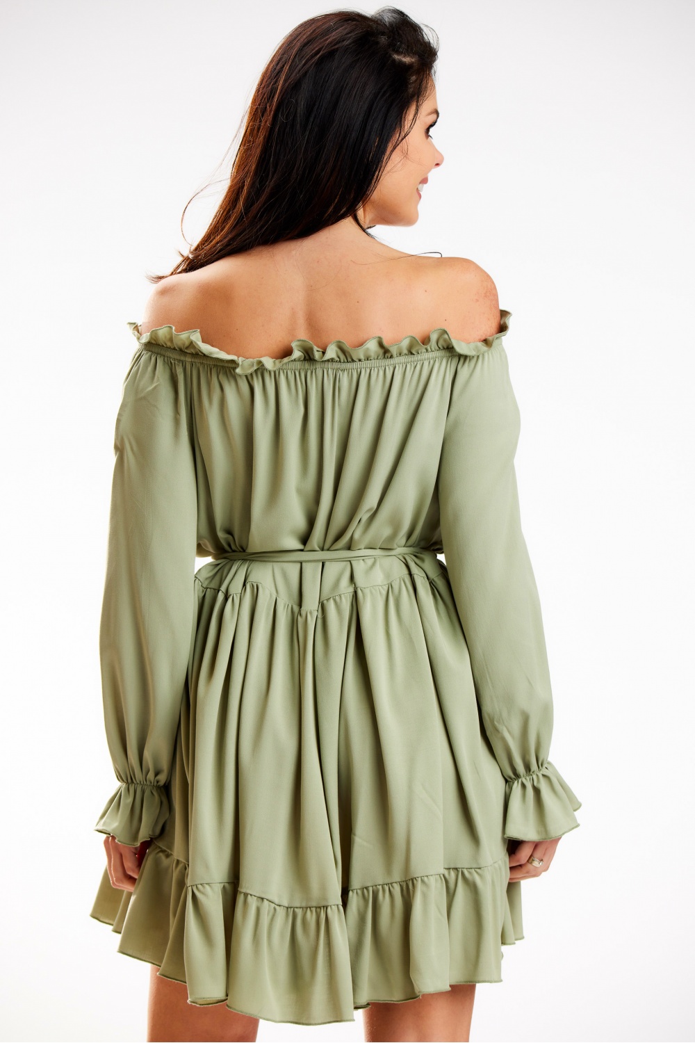 Sukienka Model A578 Green - awama179597 - Zielony - obrazek 3