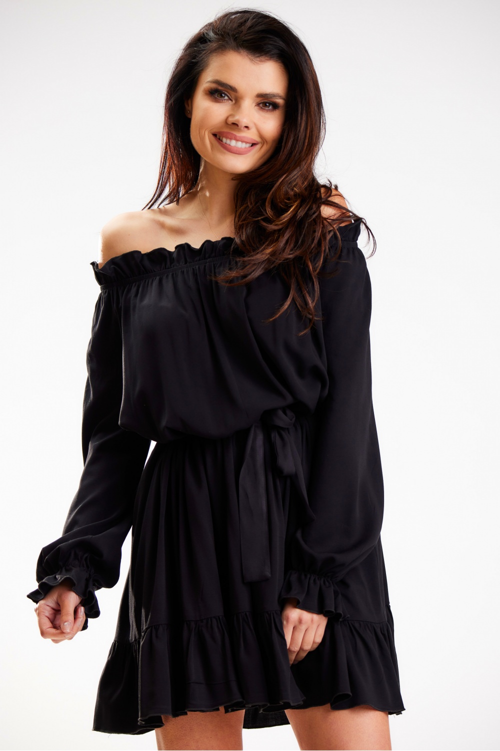 Sukienka Model A578 Black - awama179600 - Czarny