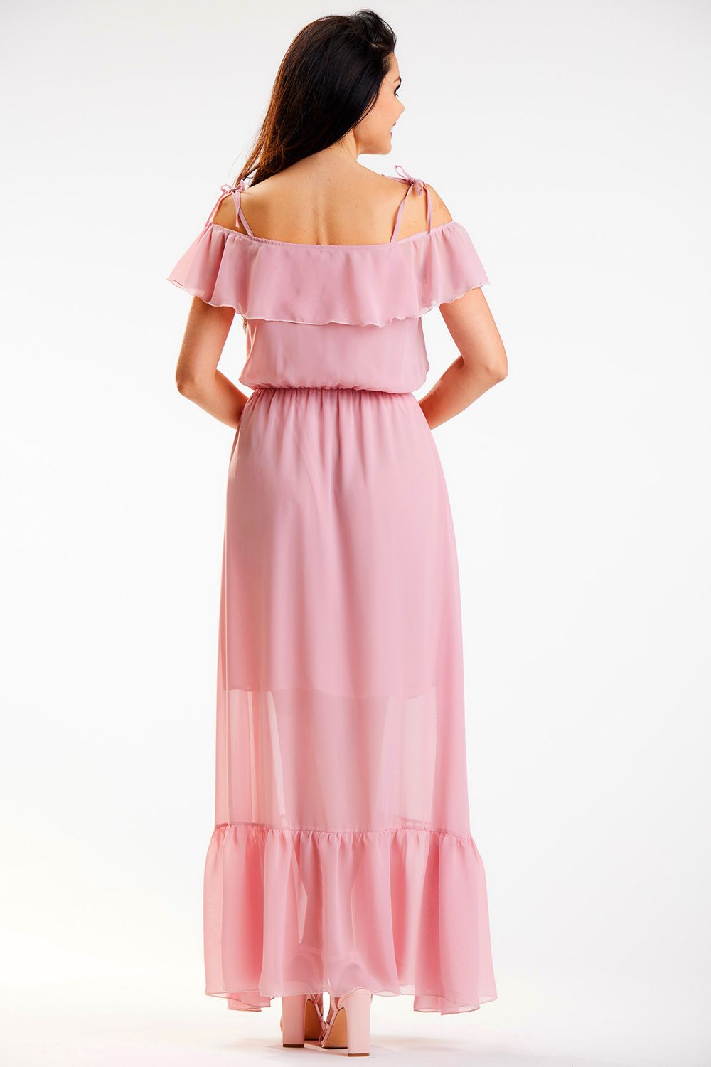 Sukienka Model A573 Dirty Pink - awama179607 - Różowy - obrazek 2