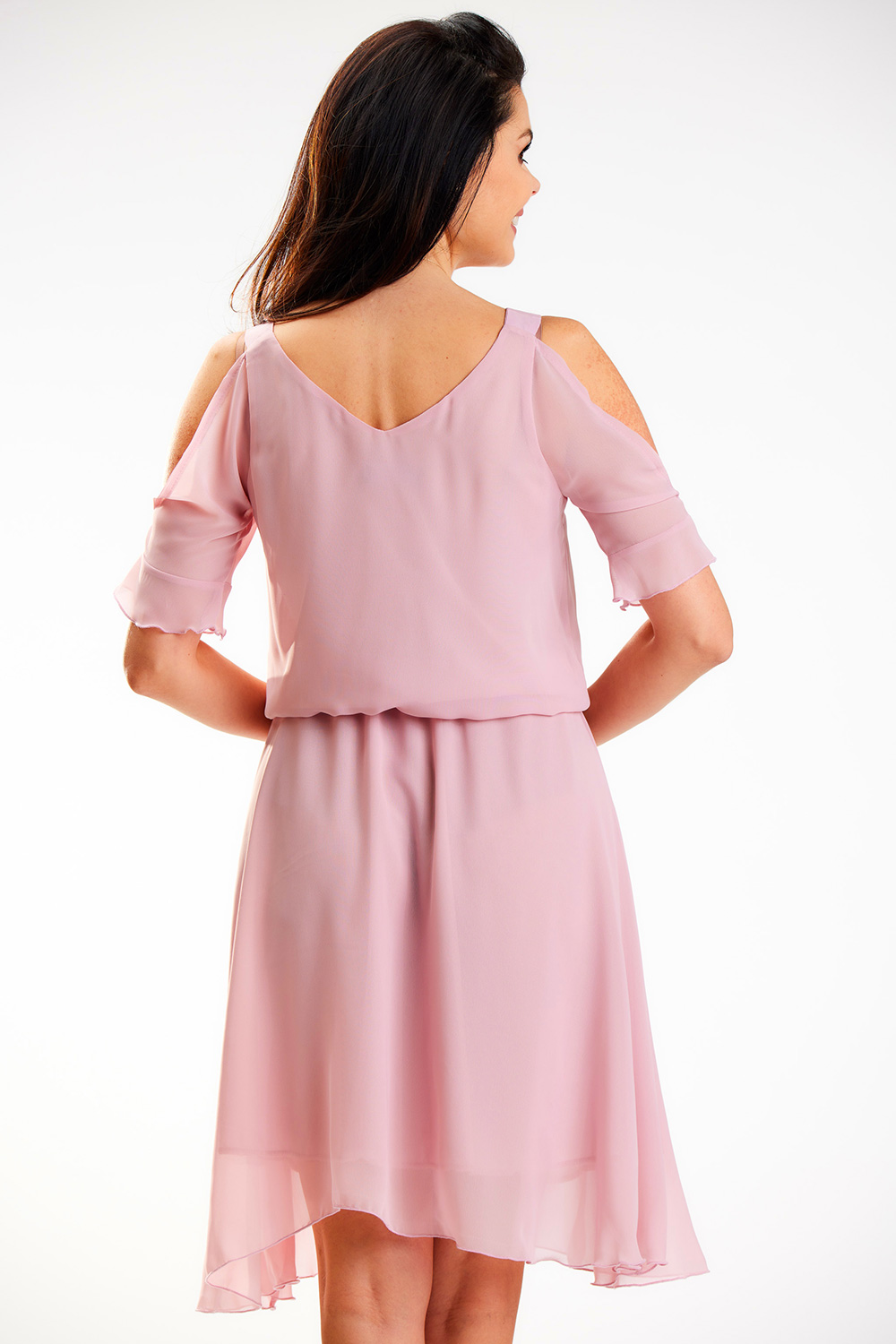 Sukienka Model A572 Dirty Pink - awama179609 - Różowy - obrazek 3
