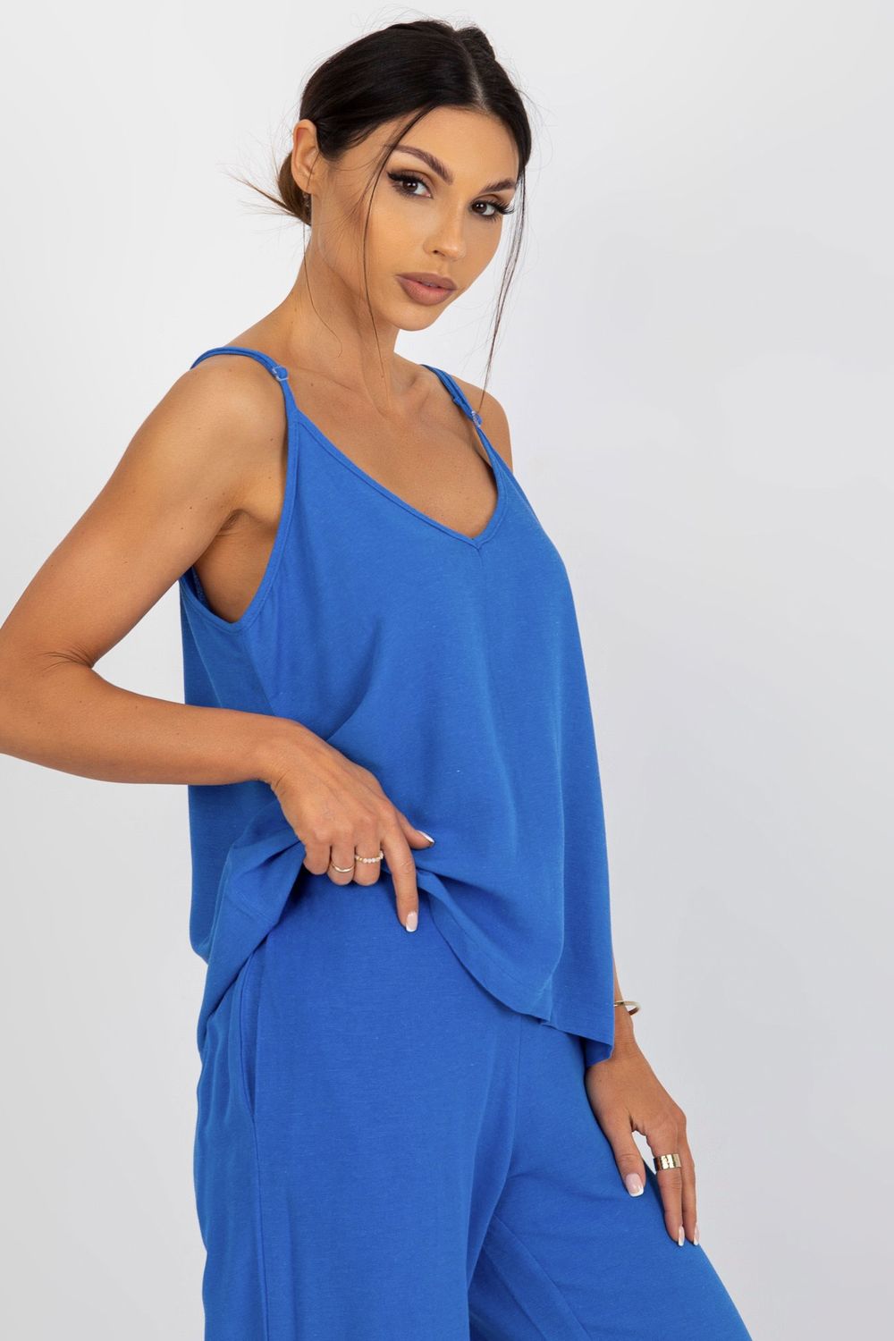 Koszulka Top Model TW-TP-BE-A290.33P Blue - Och Bella179791 - Niebieski - obrazek 2
