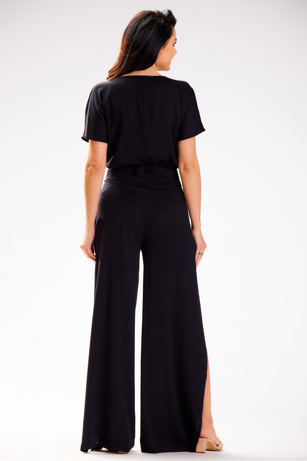 Spodnie Damskie Model A589 Black - awama181096 - Czarny - obrazek 3