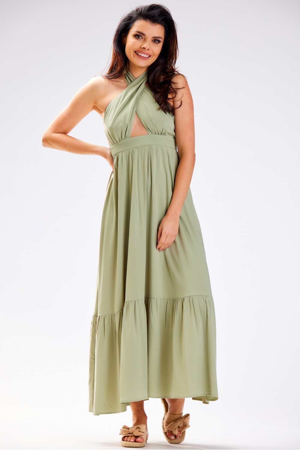 Sukienka Model A583 Green - awama181102 - Zielony