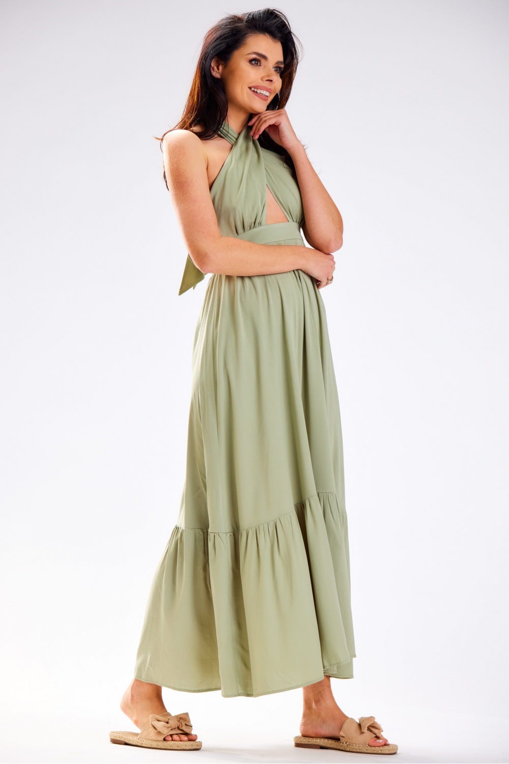 Sukienka Model A583 Green - awama181102 - Zielony - obrazek 2