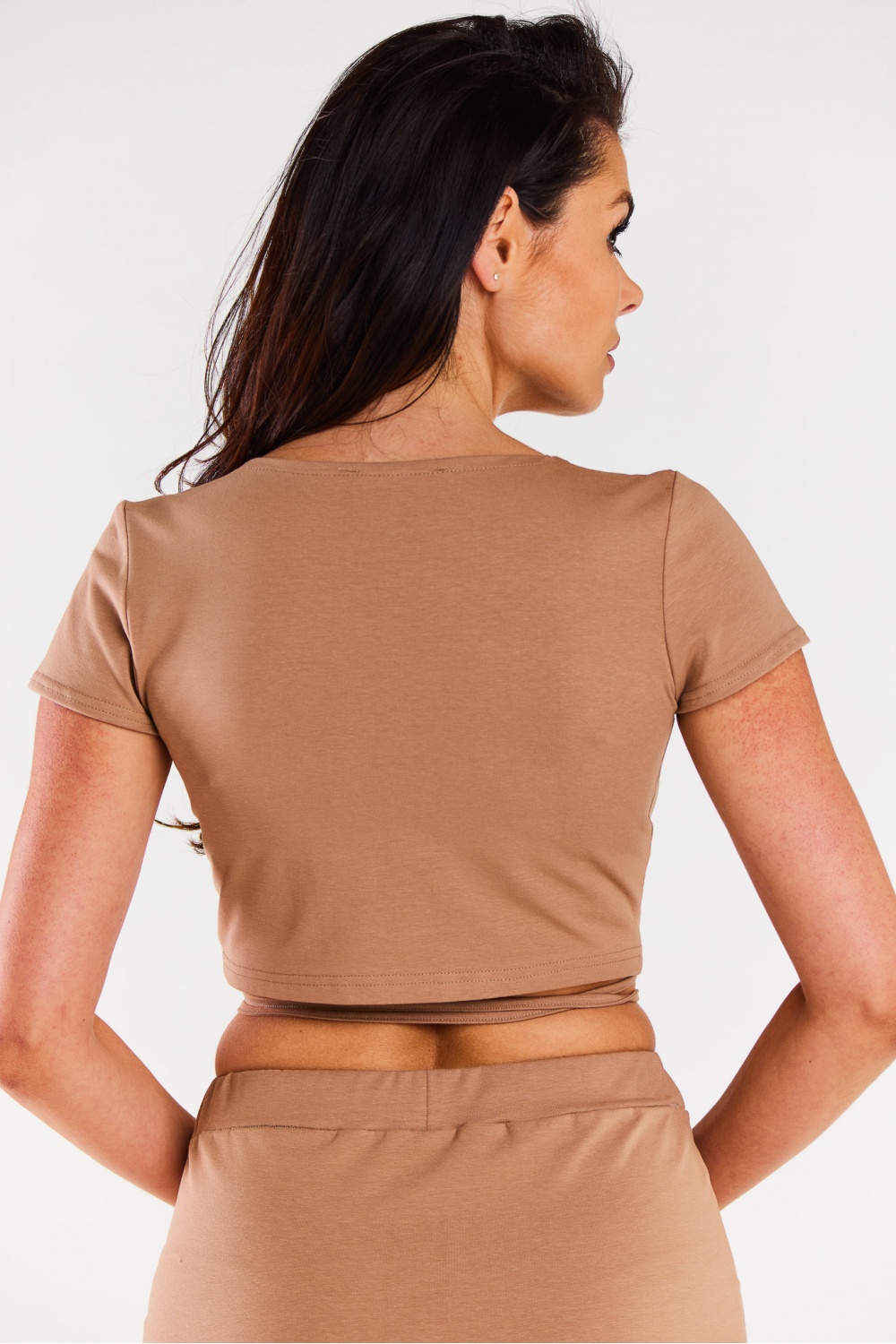 Bluzka Model M306 Beige - Infinite You181240 - Beżowy - obrazek 3
