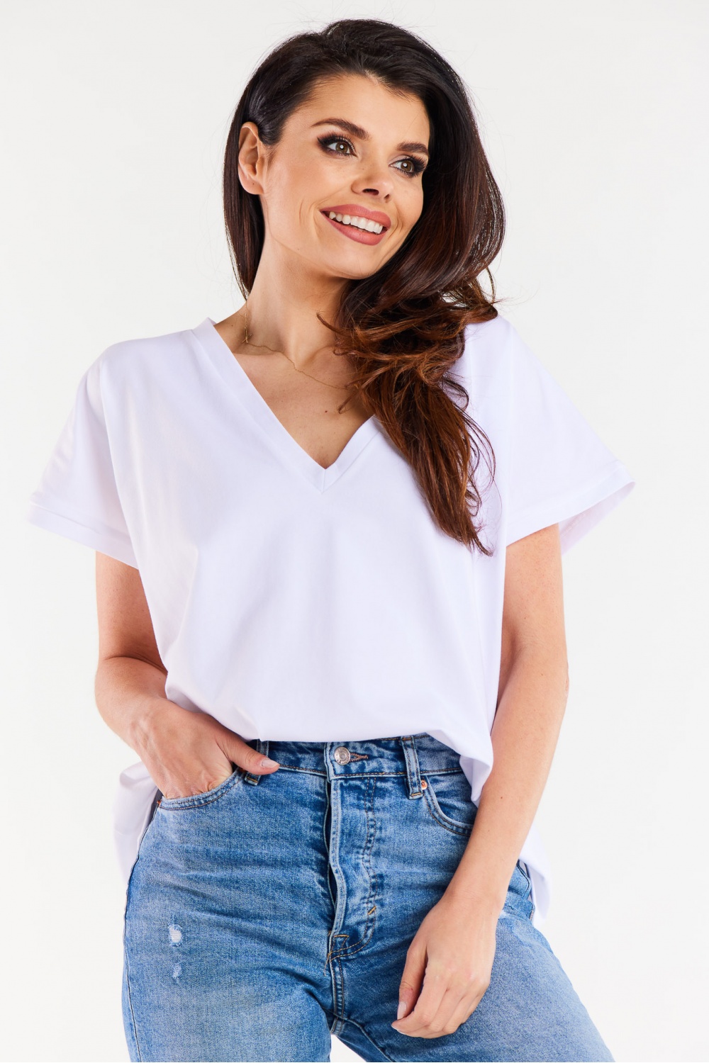 Bluzka Model M267 White - Infinite You181268 - Biały