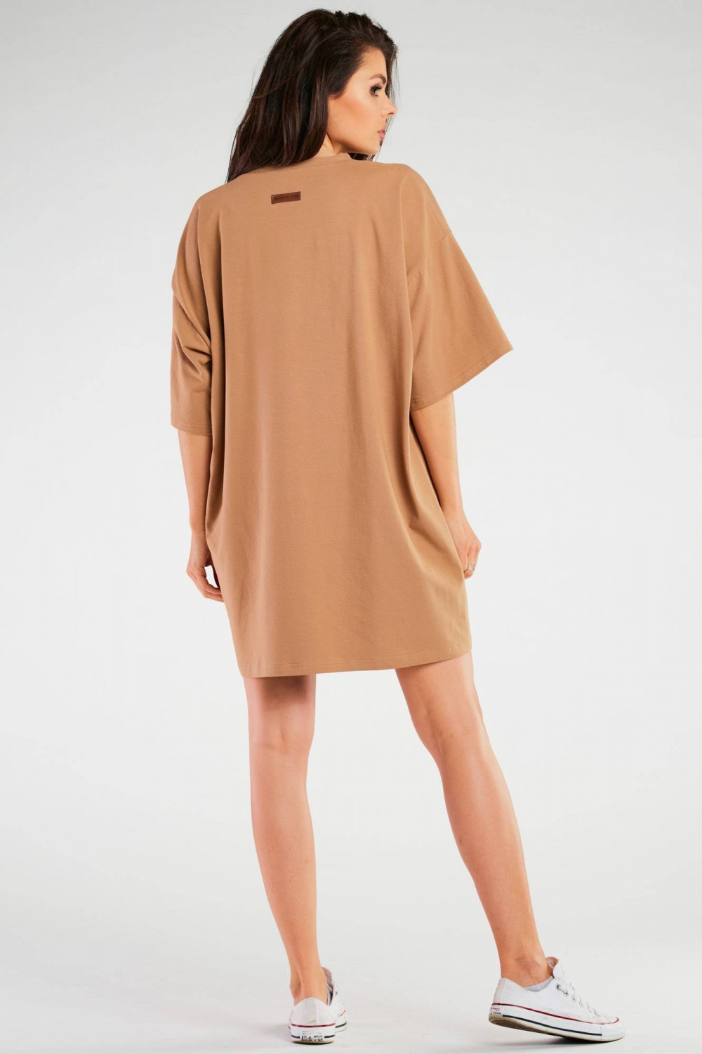 Sukienka Model M255 Beige - Infinite You181288 - Beżowy - obrazek 3