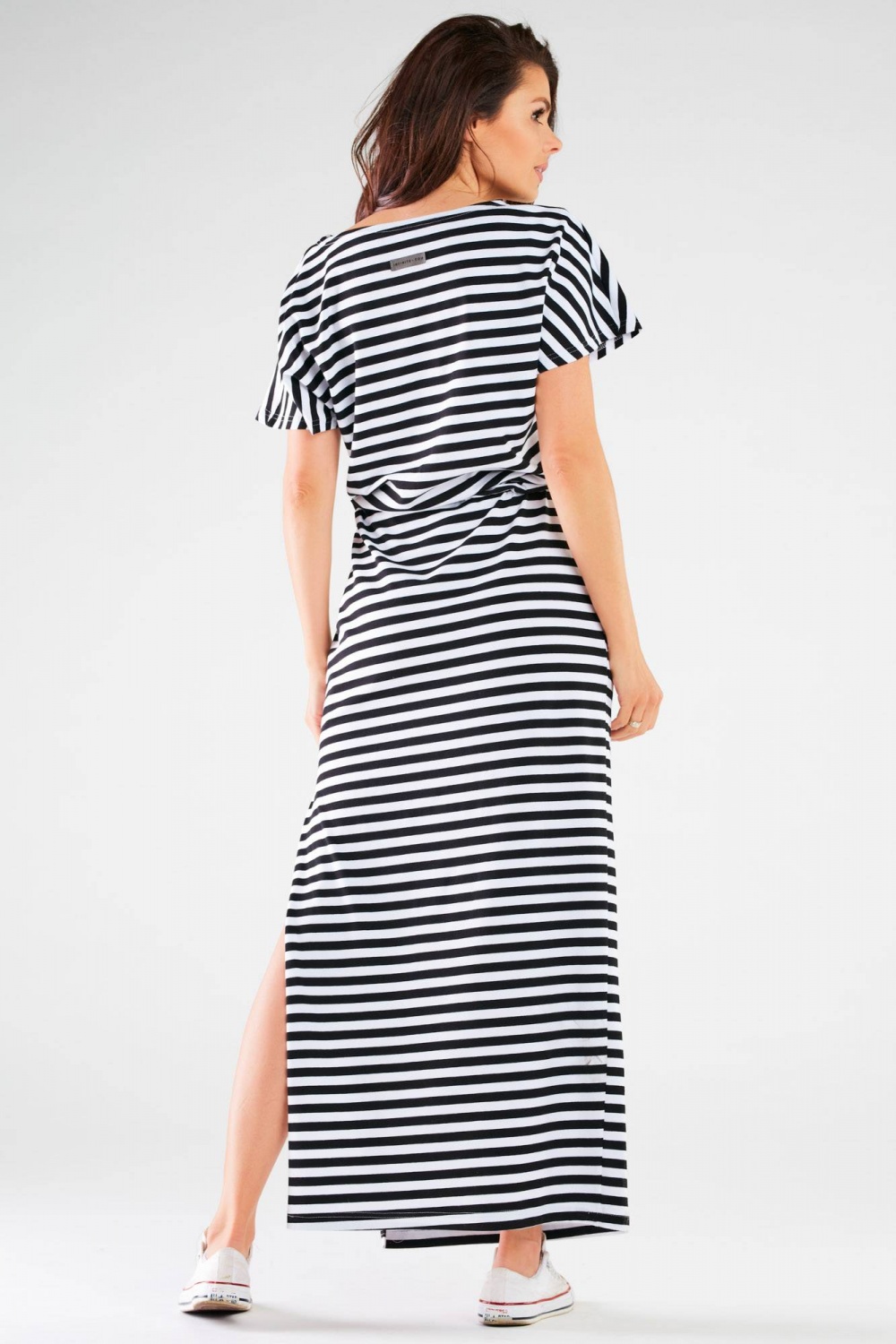 Sukienka Model M253 Black/Stripes - Infinite You181289 - Czarny - obrazek 3