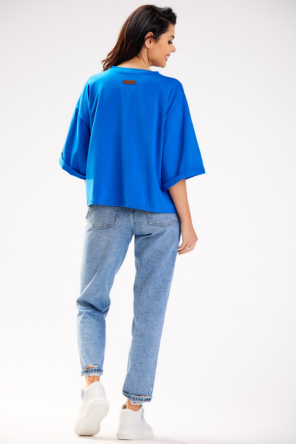 Bluzka Model M265 Blue - Infinite You181271 - Niebieski - obrazek 3