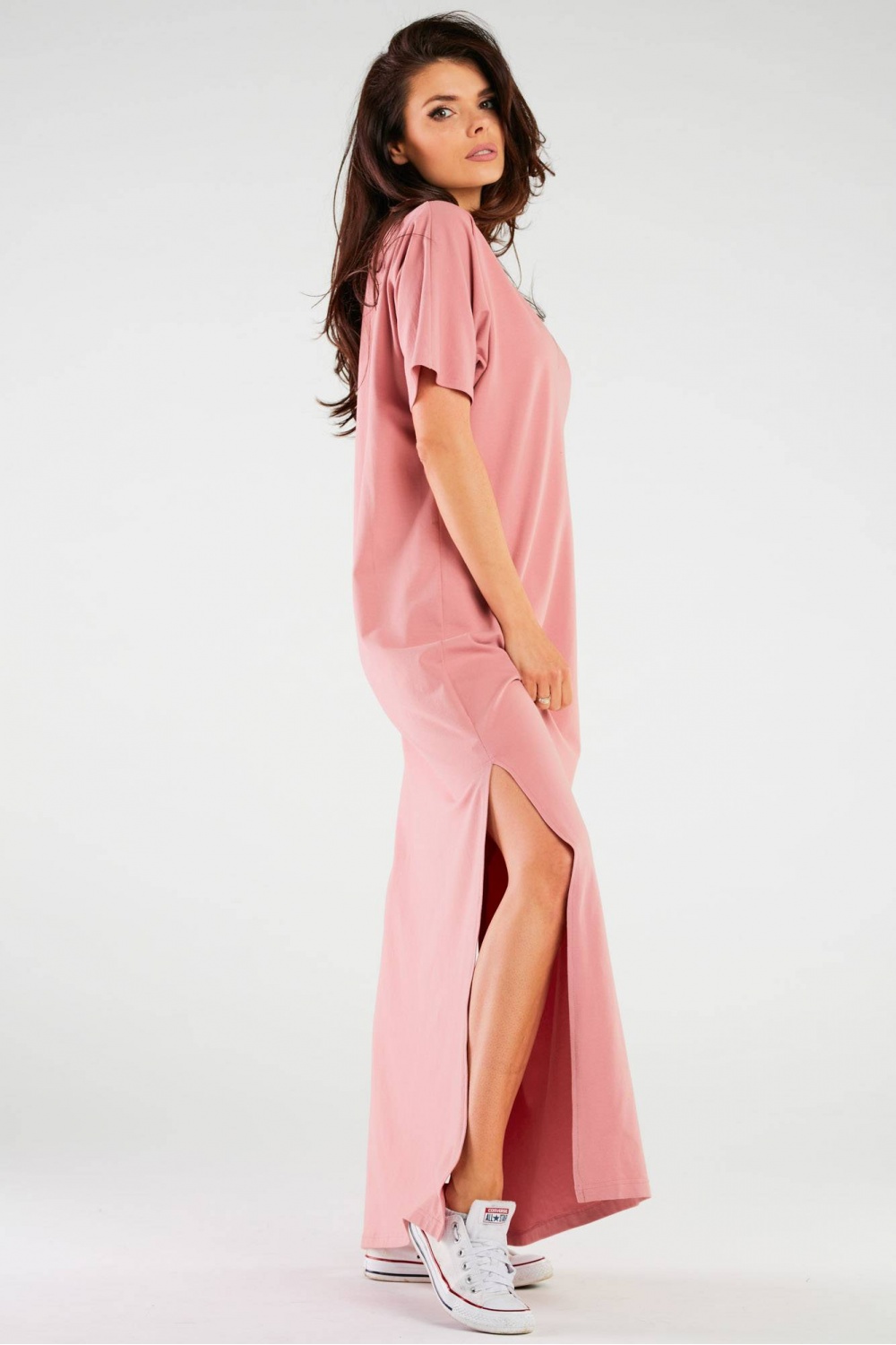 Sukienka Model M256 Pink - Infinite You182015 - Różowy - obrazek 2