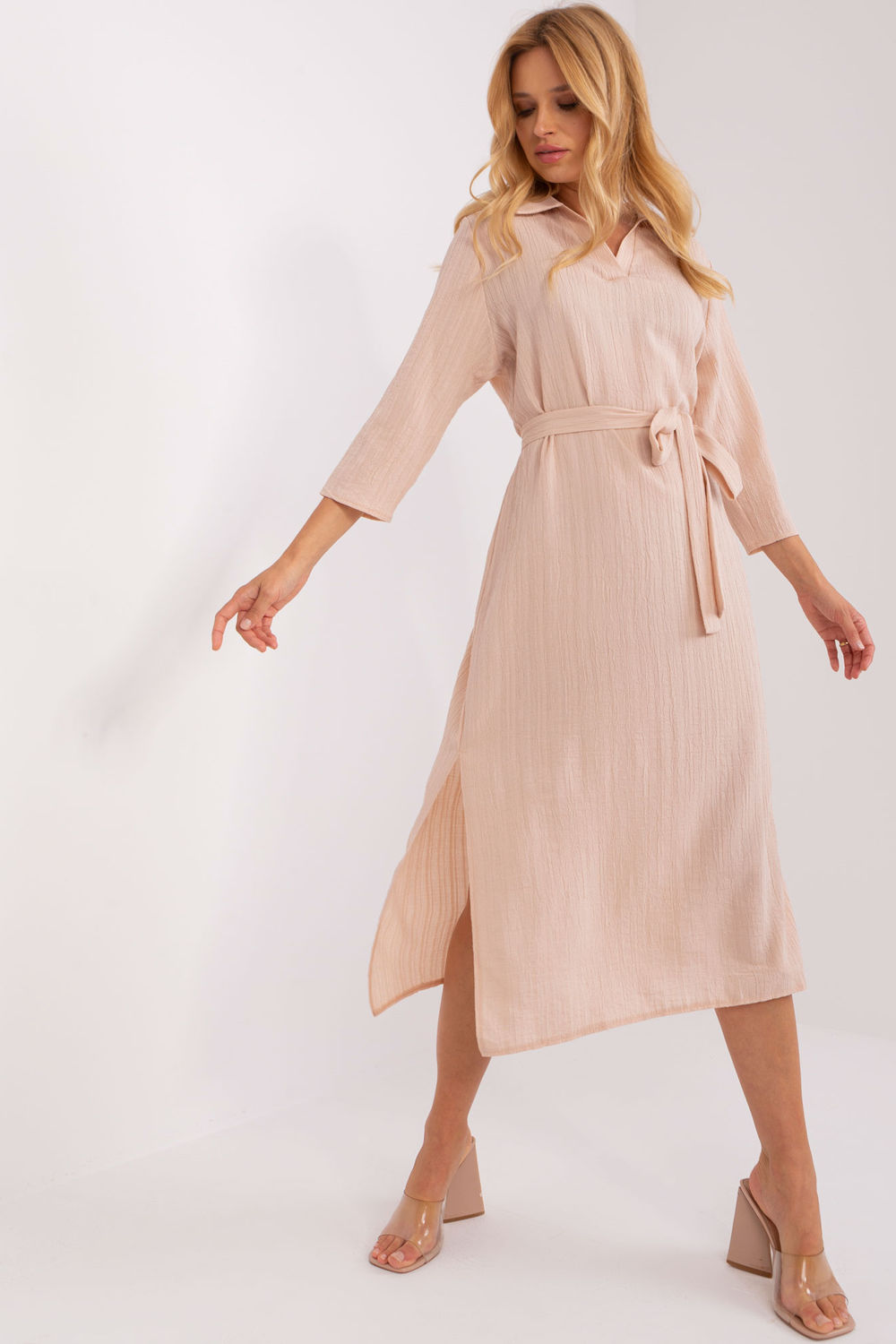 Sukienka Model LK-SK-509342.33P Beige - Lakerta182068 - Beżowy