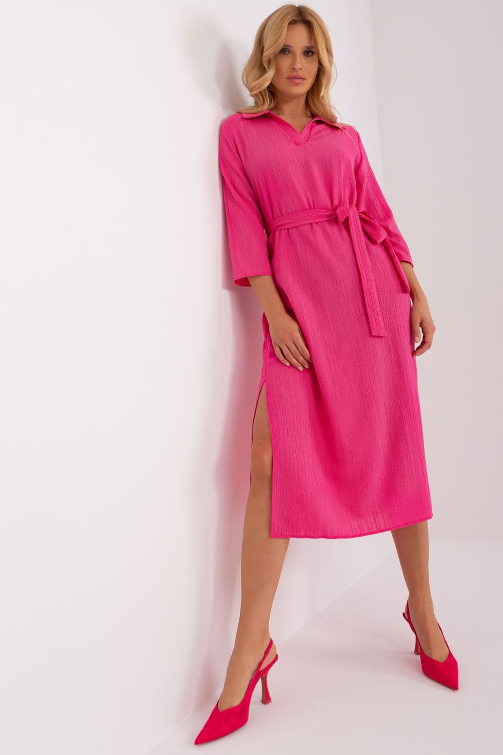 Sukienka Model LK-SK-509342.33P Dark Pink - Lakerta182069 - Różowy