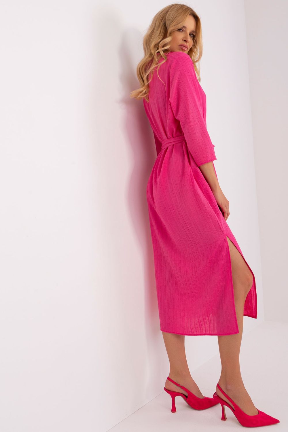 Sukienka Model LK-SK-509342.33P Dark Pink - Lakerta182069 - Różowy - obrazek 2