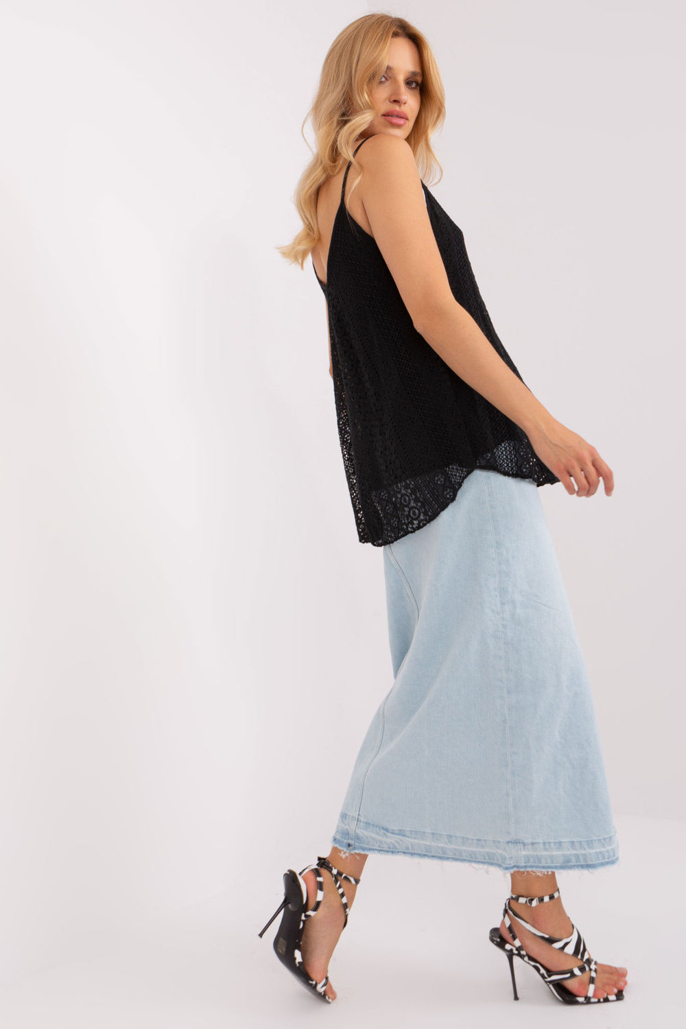 Koszulka Top Model TW-TP-BI-2095.23X Black - Och Bella182152 - Czarny