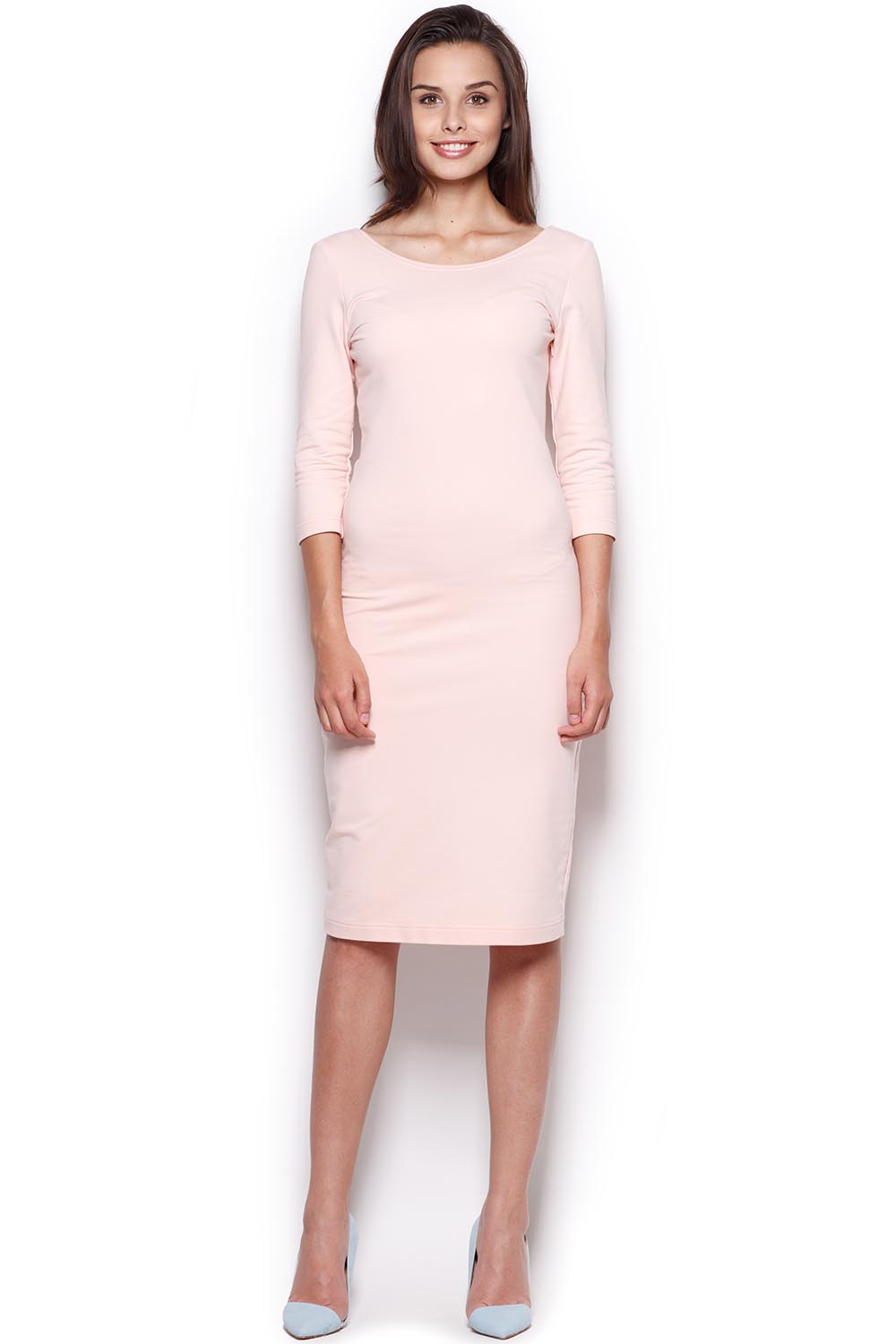Sukienka Model 301 Pink - Figl43732 - Różowy - obrazek 2