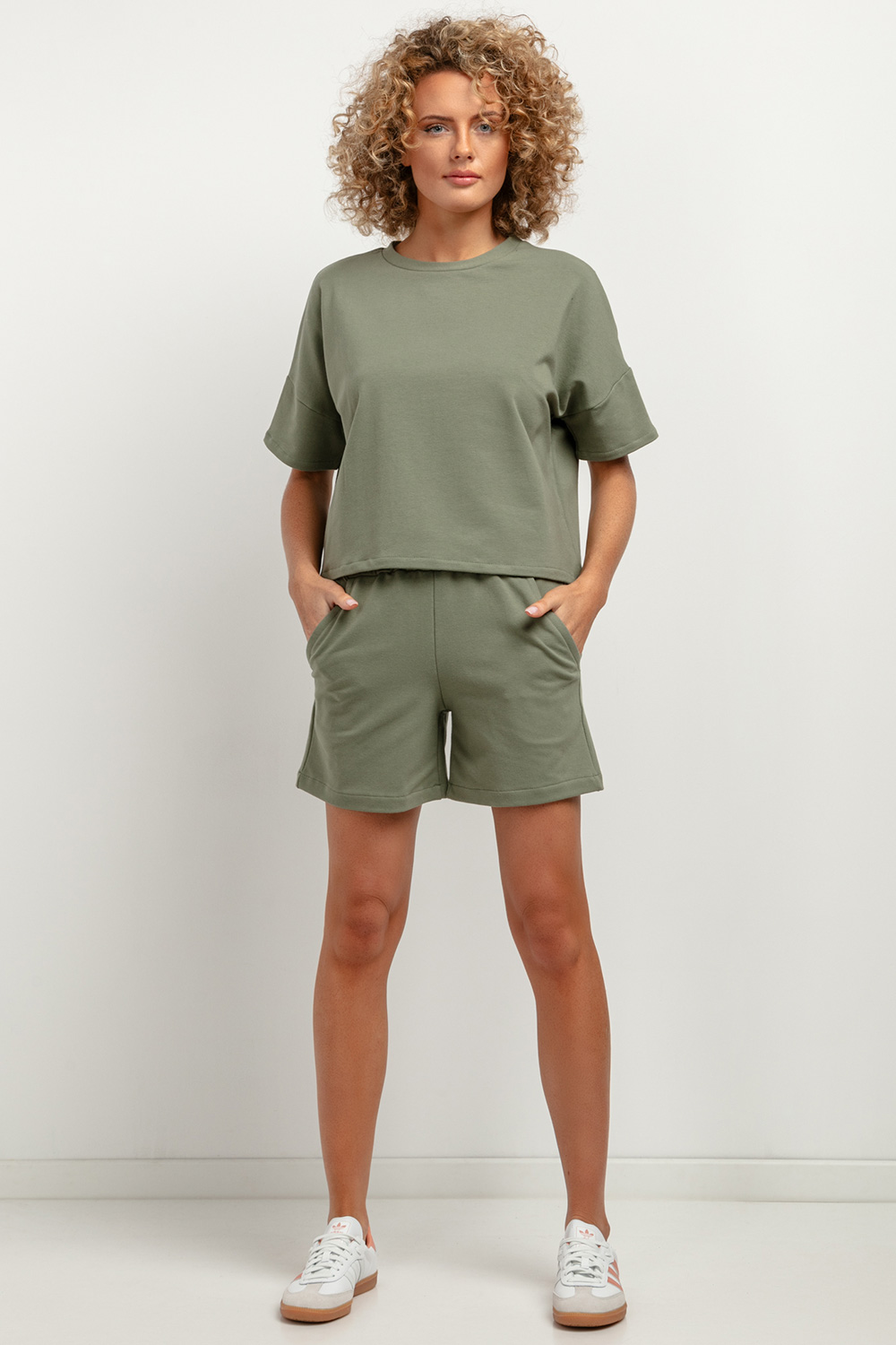 Bluzka Model T386/8 Green - Tessita183169 - Zielony - obrazek 2