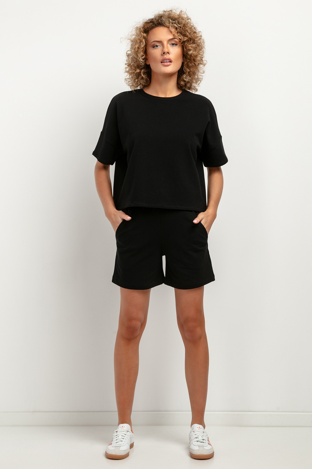 Bluzka Model T386/7 Black - Tessita183170 - Czarny - obrazek 2