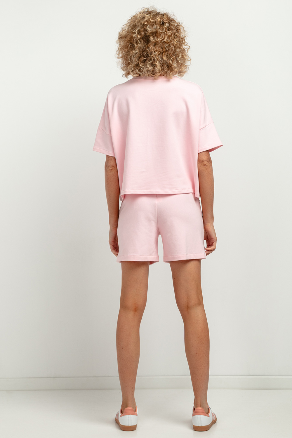 Szorty Damskie Model T385/4 Light Pink - Tessita183183 - Różowy - obrazek 3