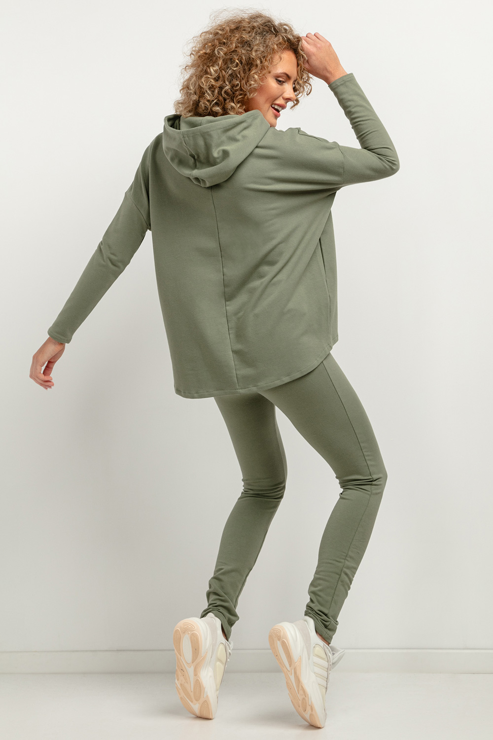 Legginsy Model T382/8 Green - Tessita183206 - Zielony - obrazek 2