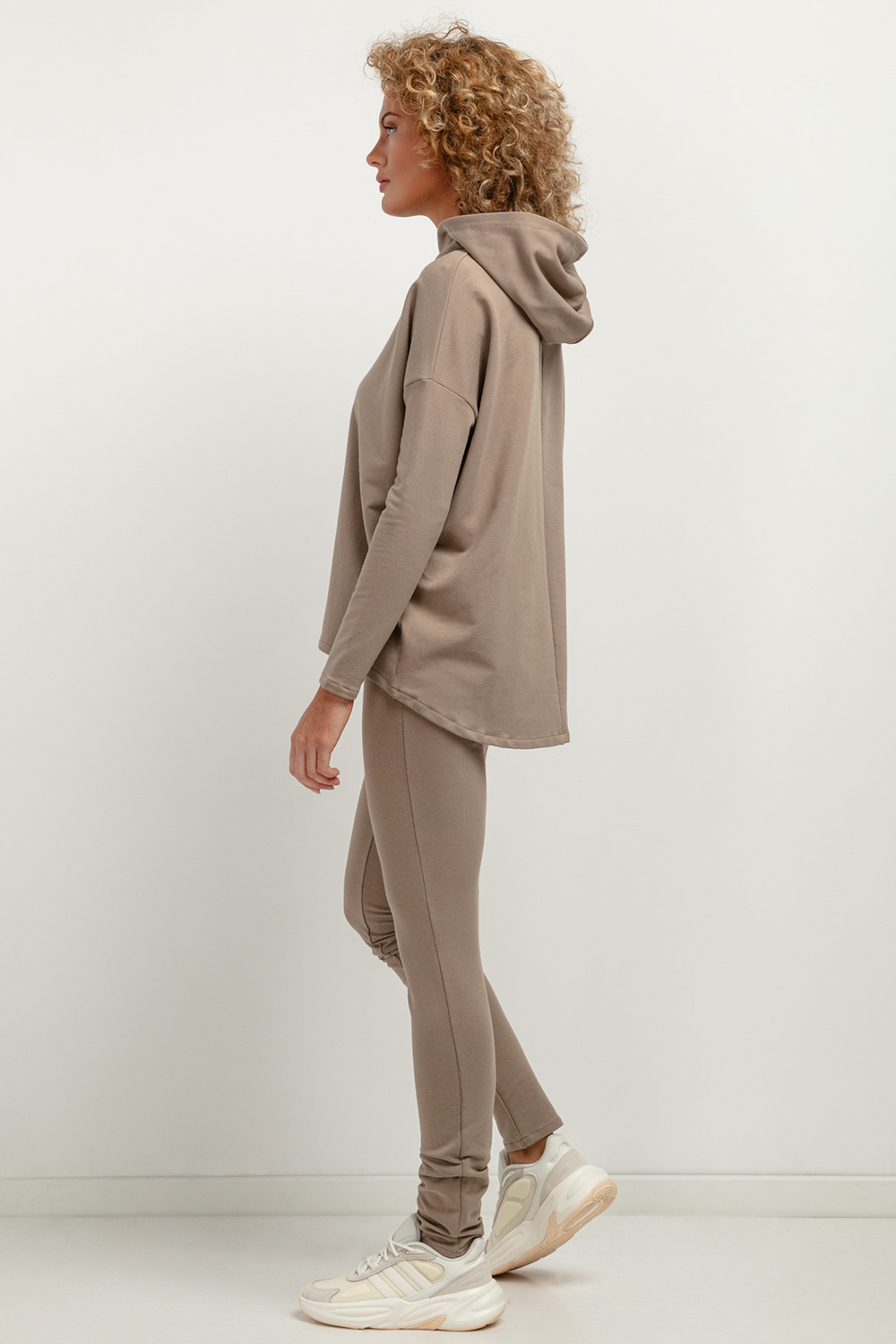 Legginsy Model T382/6 Cappuccino - Tessita183208 - Brązowy - obrazek 2