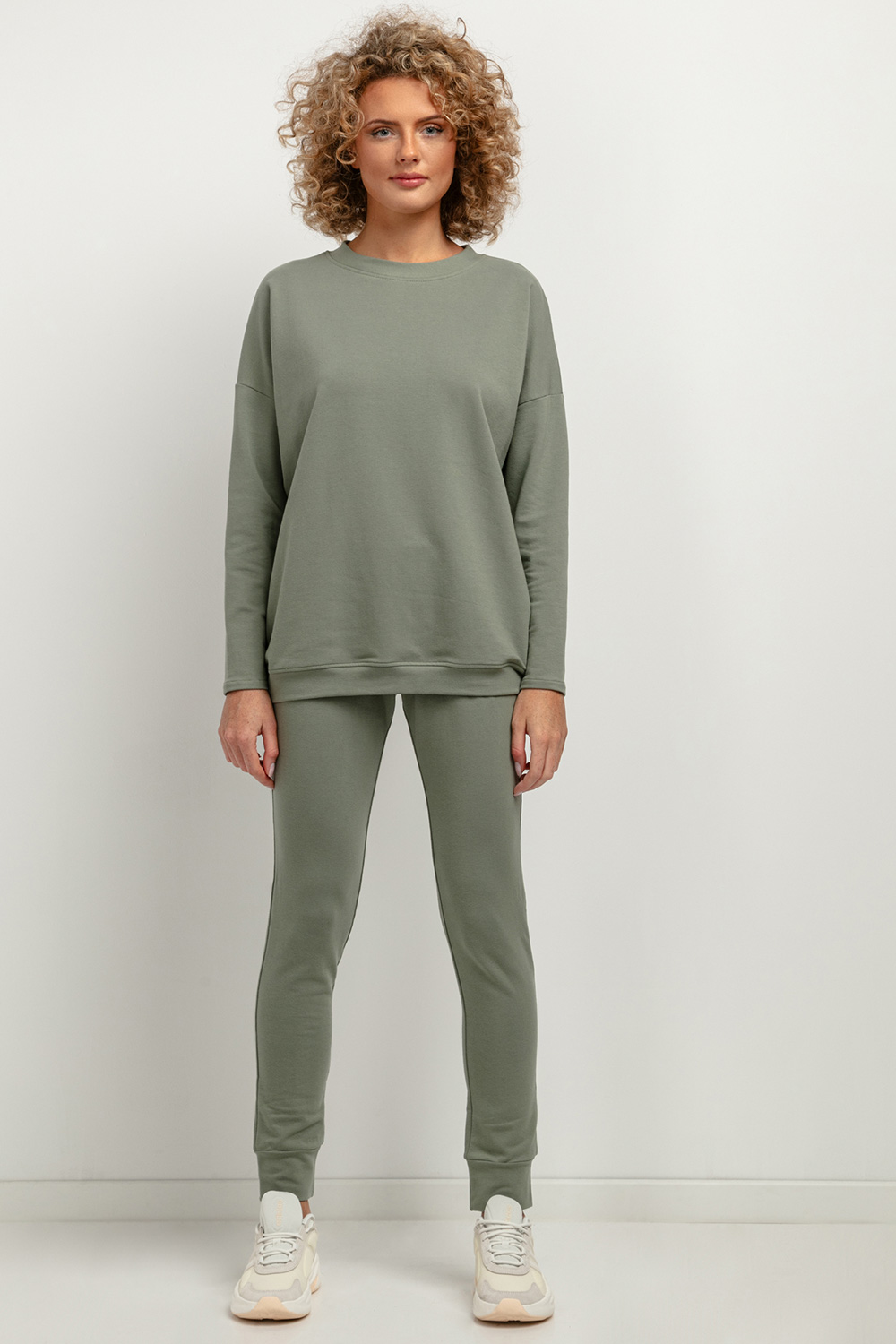 Bluza Damska Model T381/8 Green - Tessita183215 - Zielony - obrazek 3