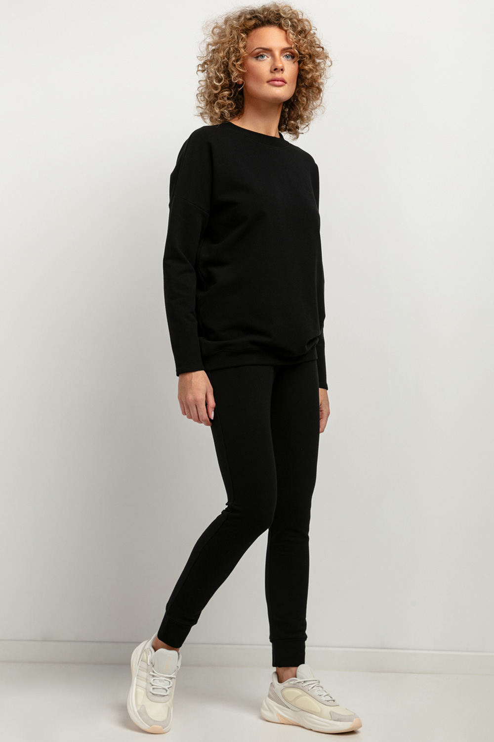 Bluza Damska Model T381/7 Black - Tessita183216 - Czarny - obrazek 2
