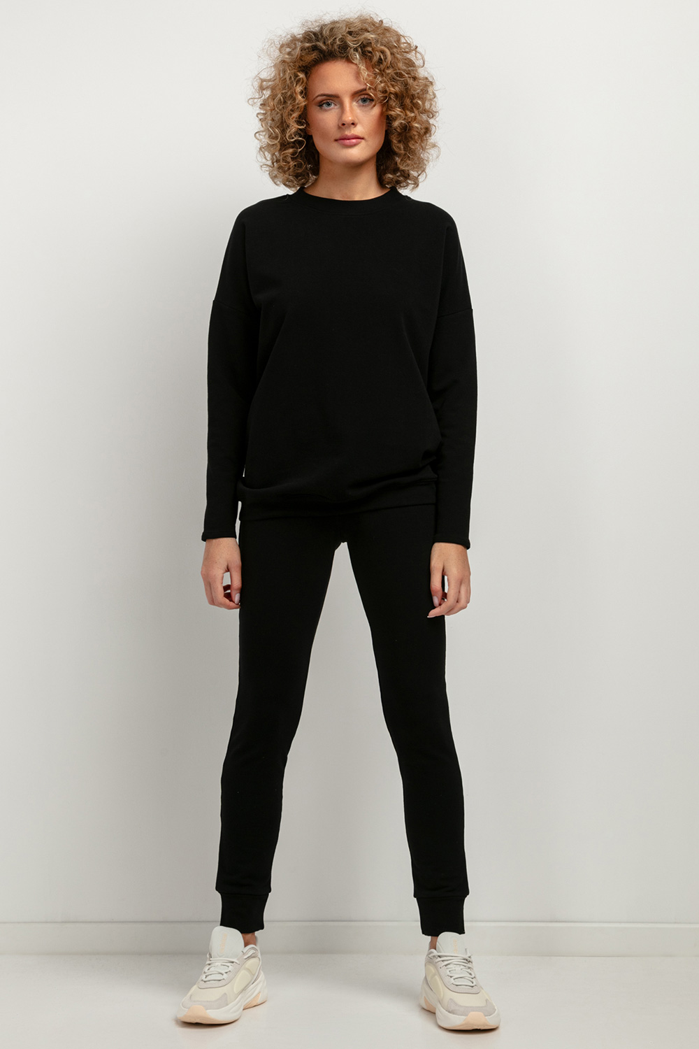 Bluza Damska Model T381/7 Black - Tessita183216 - Czarny - obrazek 3