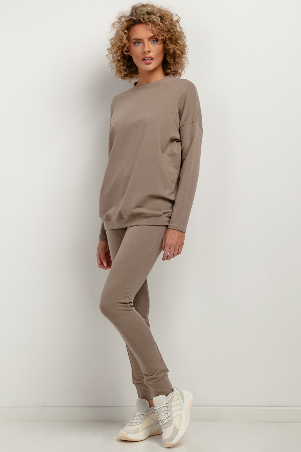 Bluza Damska Model T381/6 Cappuccino - Tessita183217 - Brązowy - obrazek 2