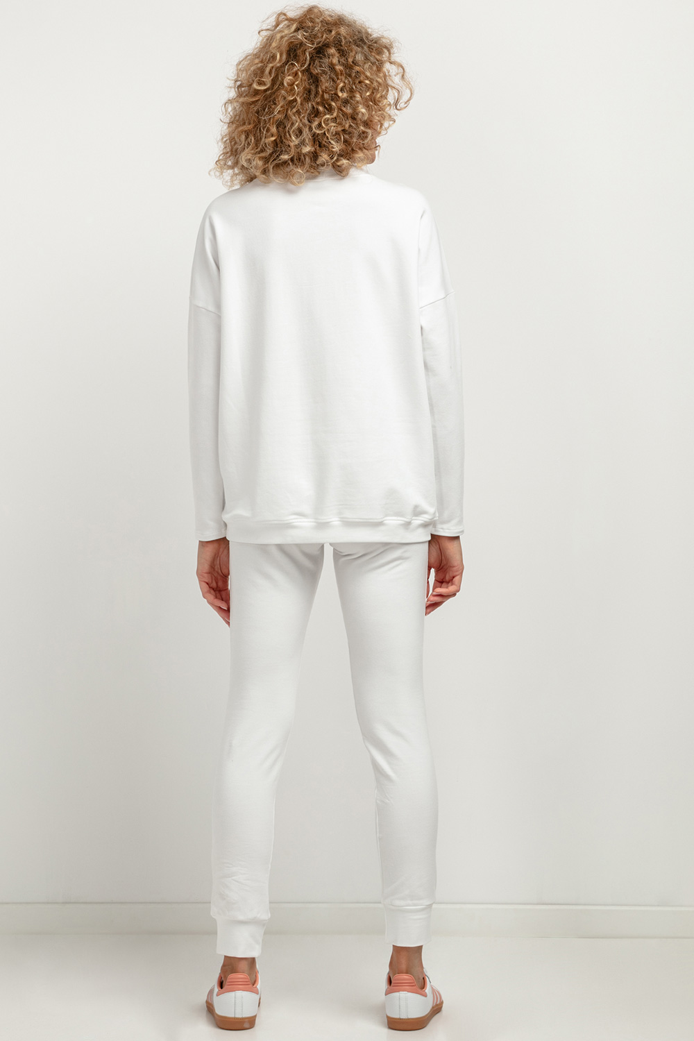 Bluza Damska Model T381/1 White - Tessita183222 - Biały - obrazek 3