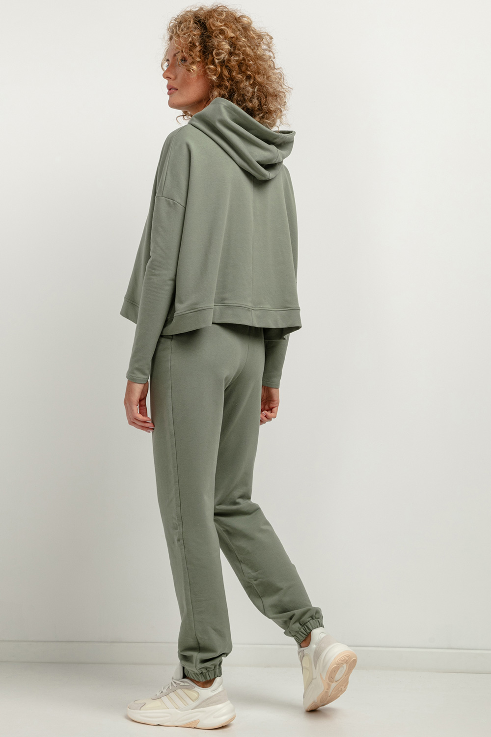 Bluza Damska Model T380/8 Green - Tessita183233 - Zielony - obrazek 3