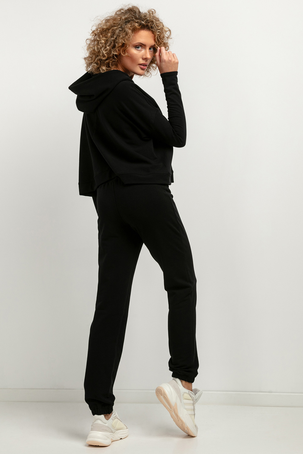 Bluza Damska Model T380/7 Black - Tessita183234 - Czarny - obrazek 2