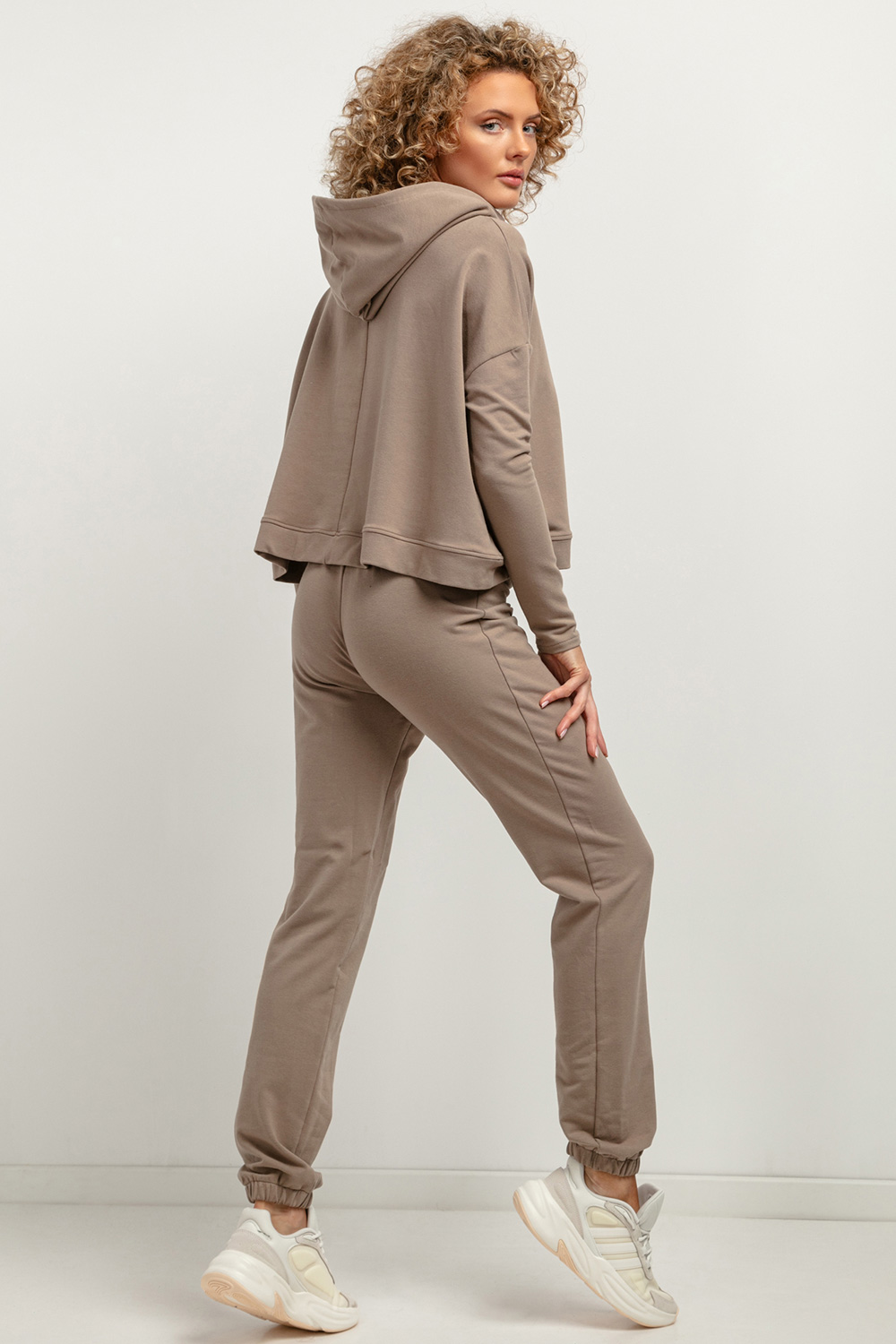 Bluza Damska Model T380/6 Cappuccino - Tessita183235 - Brązowy - obrazek 3