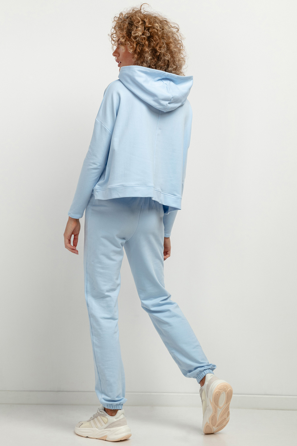Bluza Damska Model T380/5 Light Blue - Tessita183236 - Niebieski - obrazek 2