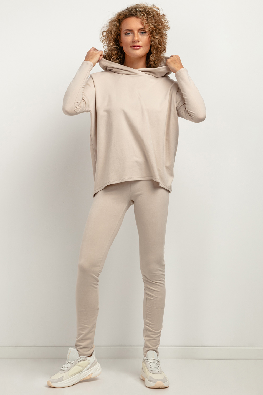 Bluza Damska Model T379/3 Light Beige - Tessita183275 - Beżowy - obrazek 2
