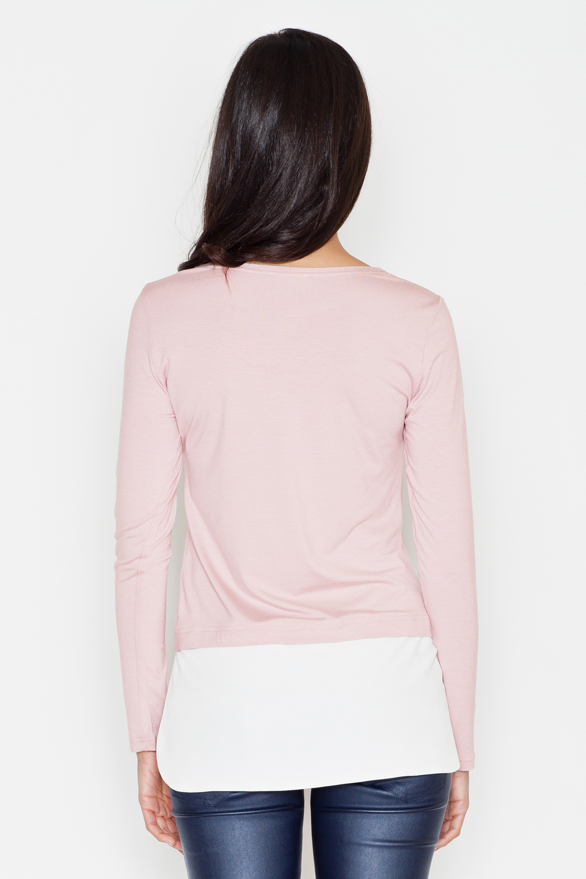 Bluzka Model 374 Pink - Figl43831 - Różowy - obrazek 3