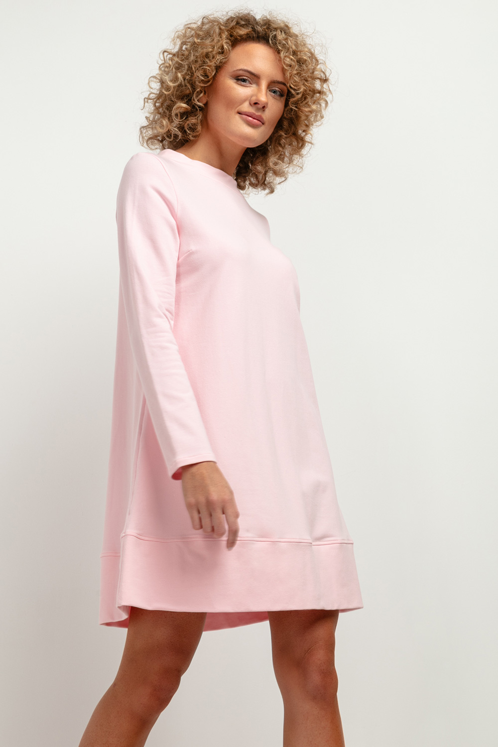 Sukienka Model T378/4 Light Pink - Tessita184404 - Różowy
